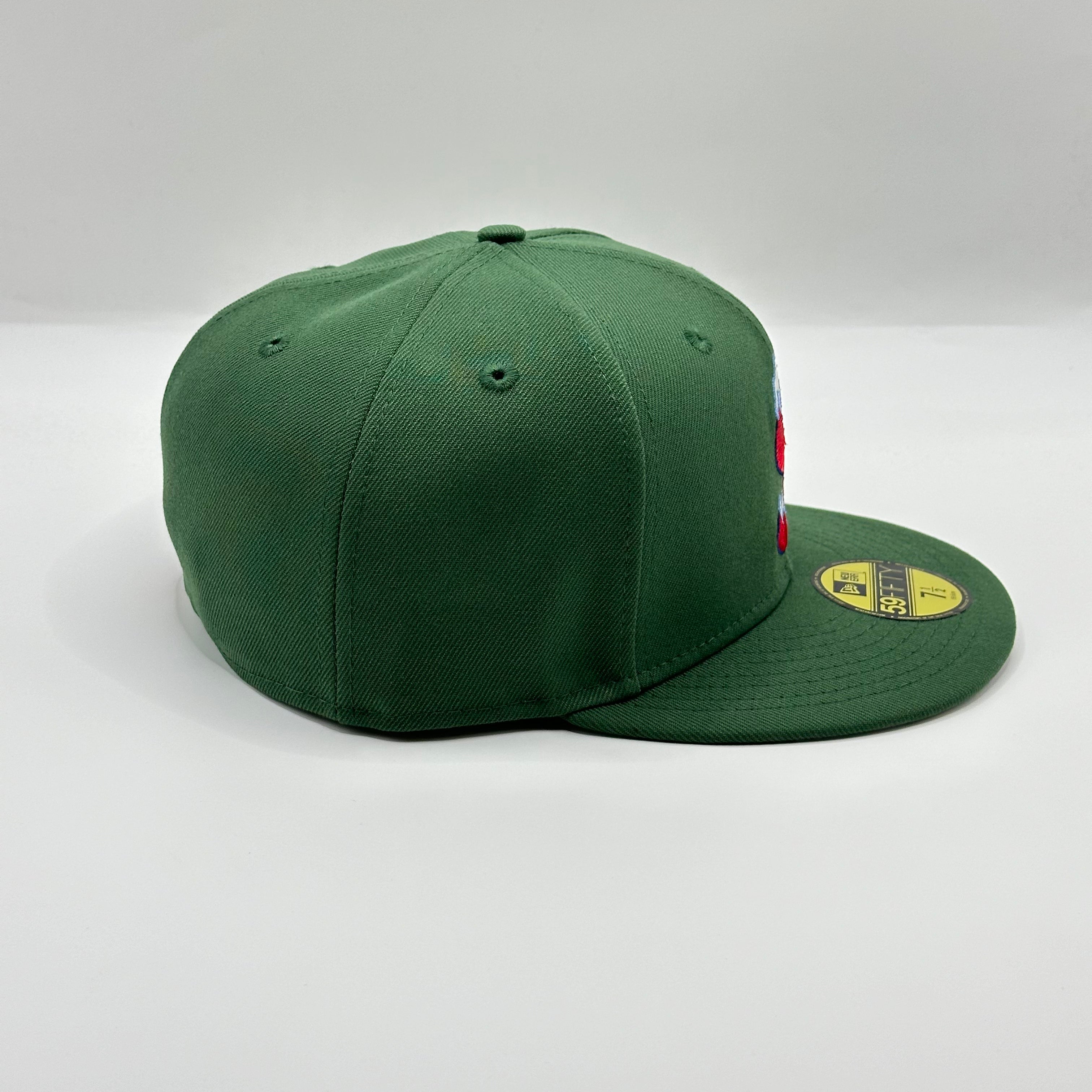 Green Supreme S Logo Frosty Snow Winter New Era Hat Cap (20FW)