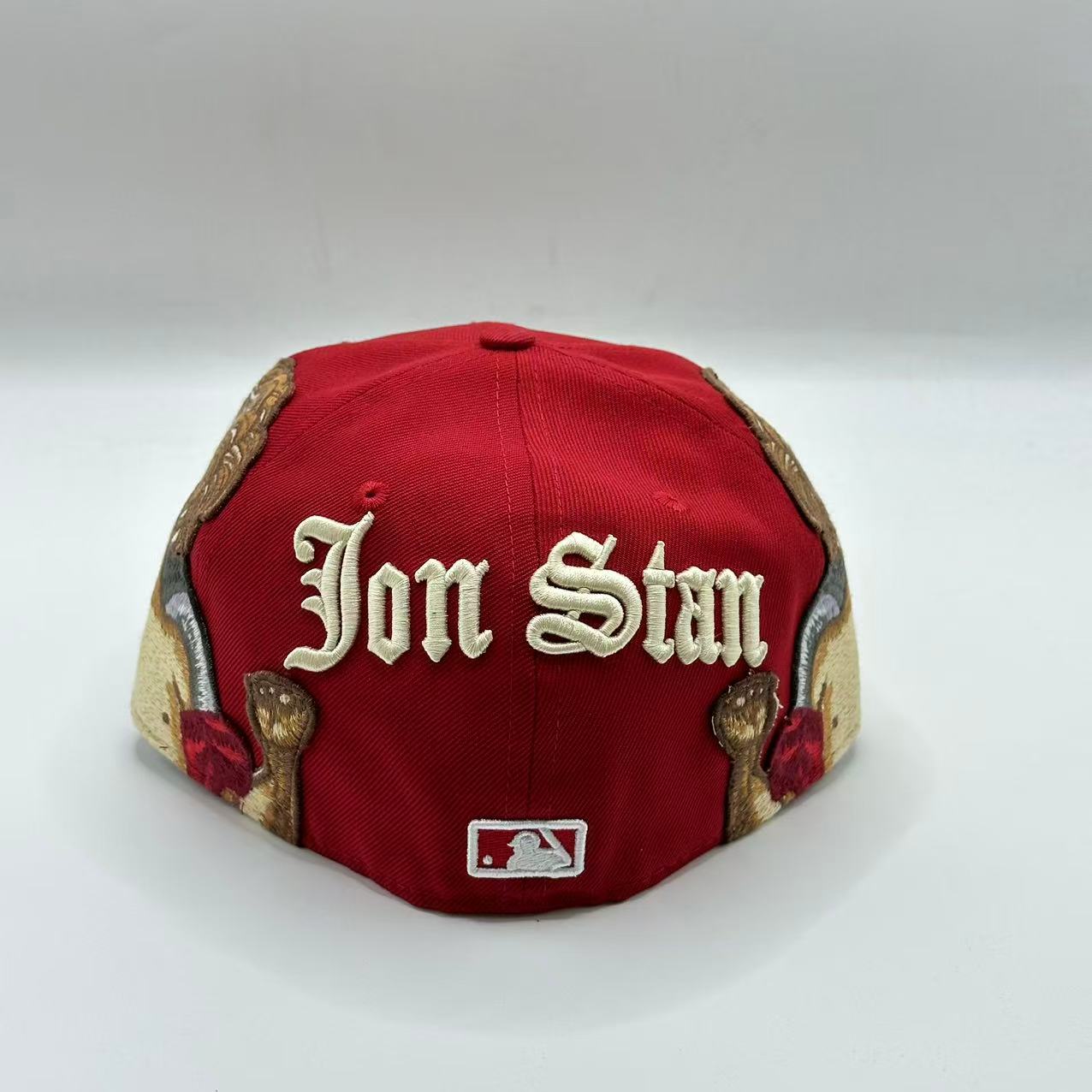 Red Jon Stan Chicago White Sox New Era Fitted Hat Cap MLB