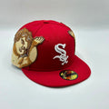 Red Jon Stan Chicago White Sox New Era Fitted Hat Cap MLB