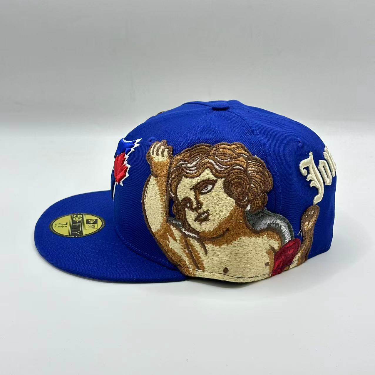 Blue Jon Stan  Toronto Blue Jays New Era Fitted Hat Cap MLB
