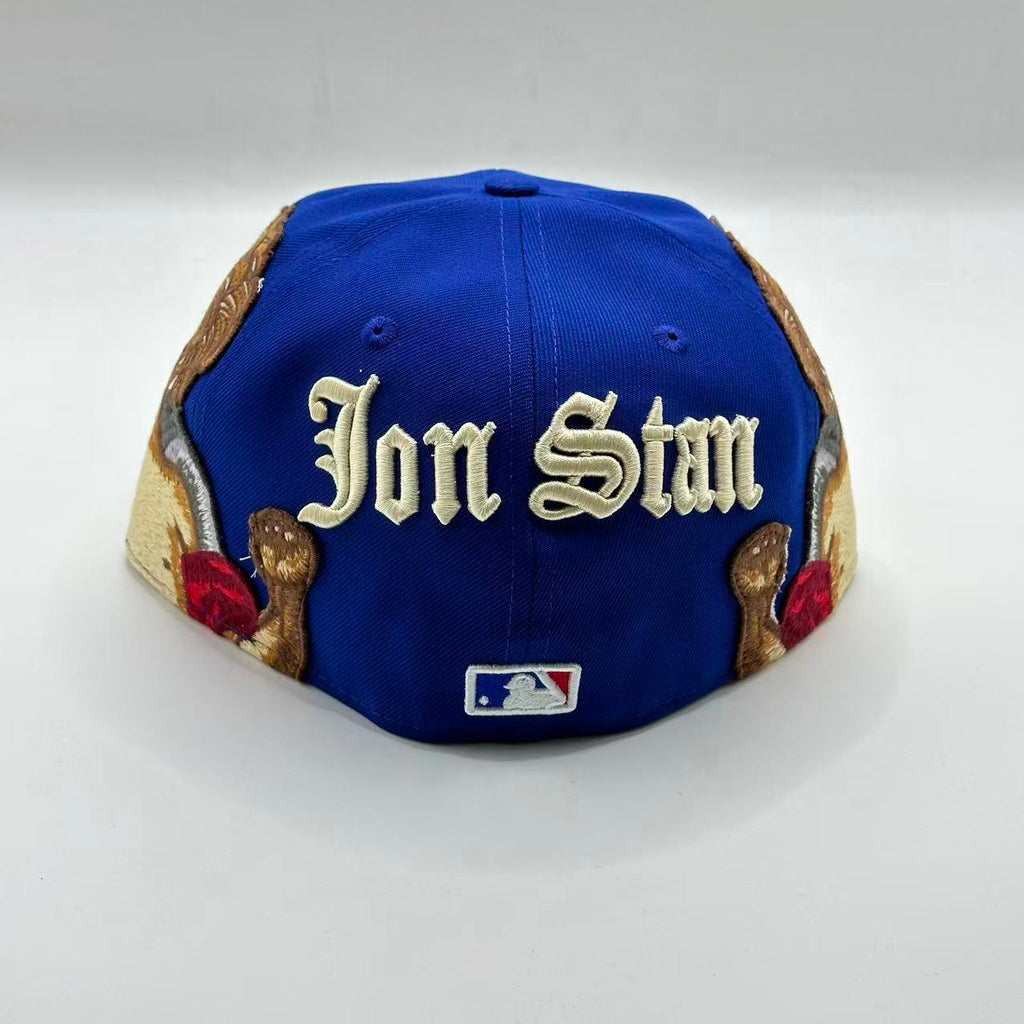Blue Jon Stan Toronto Blue Jays New Era Fitted Hat Cap MLB - view 4