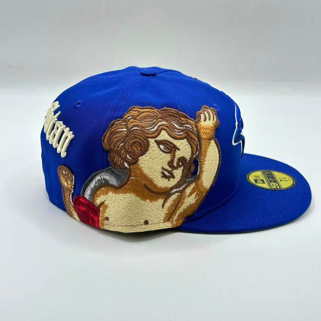 Blue Jon Stan Toronto Blue Jays New Era Fitted Hat Cap MLB - view 2