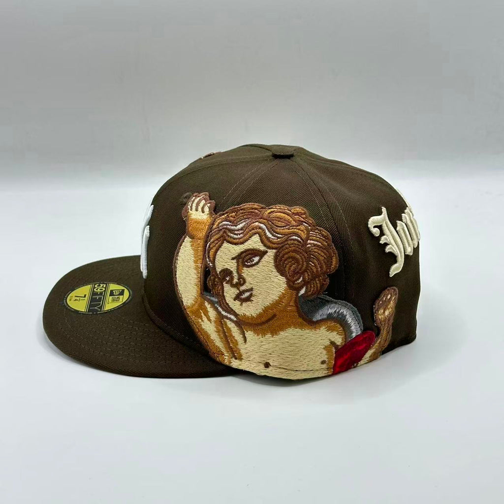 Brown Jon Stan New York Yankees New Era Fitted Hat Cap MLB - view 3