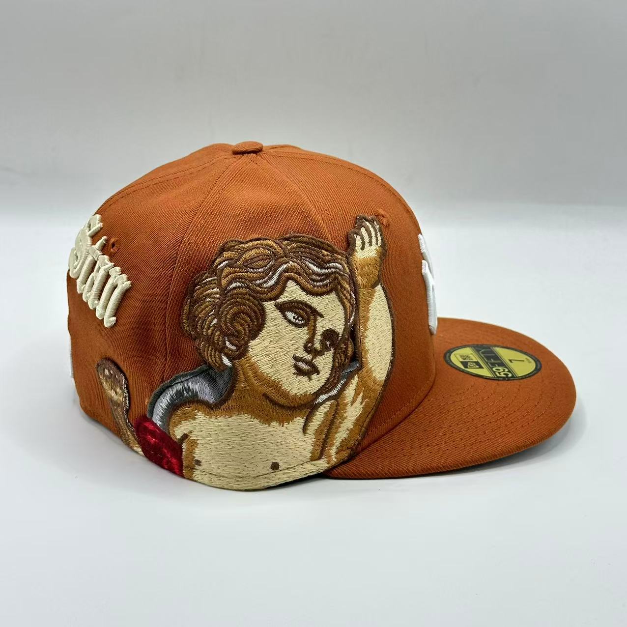 Brown Jon Stan New York NY Yankees New Era Fitted Hat Cap MLB