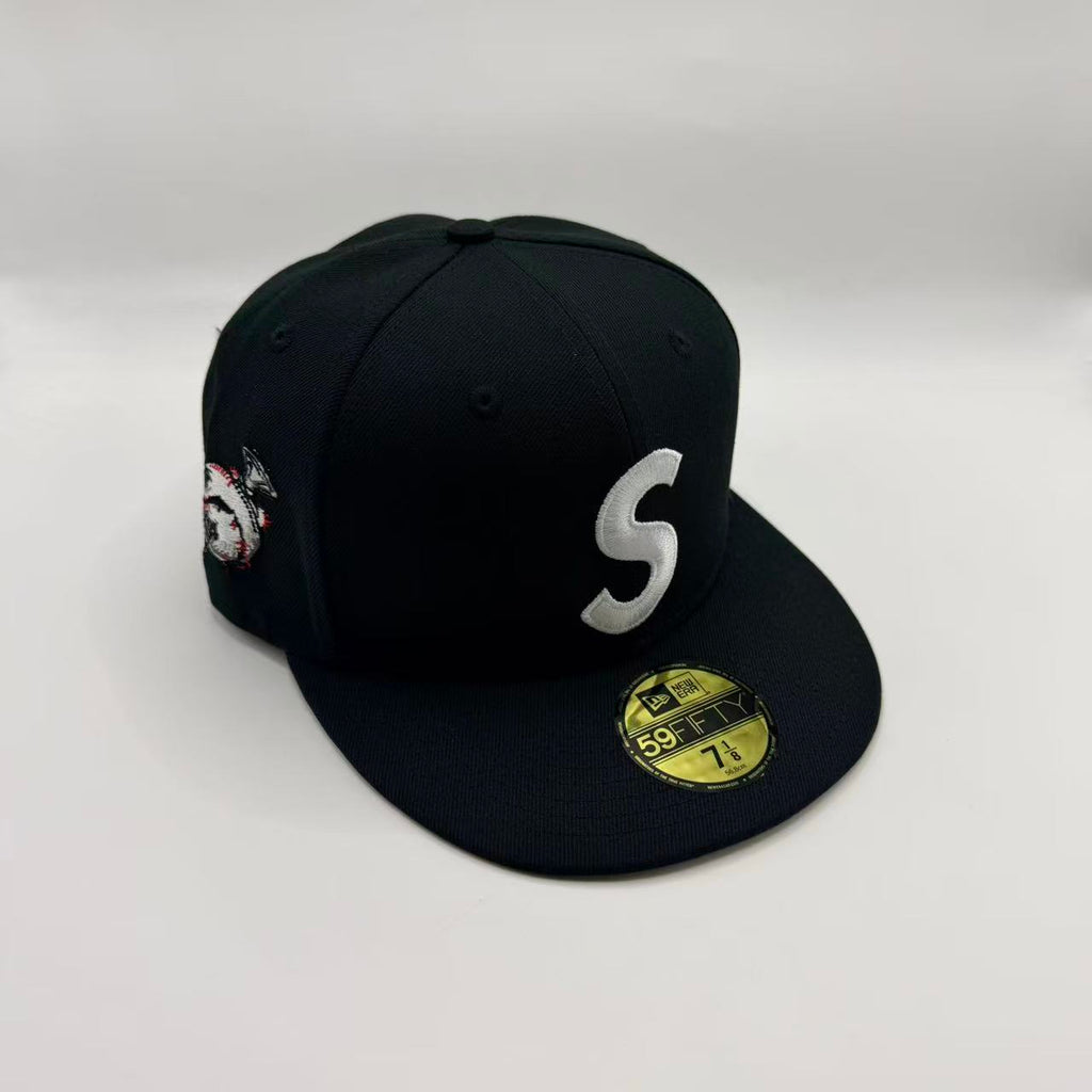Supreme "S" Screwball x New Era Fitted Hat Cap Hype Streetwear World Famous NYC Authentic (Copy)