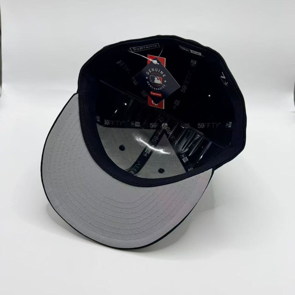 Supreme "S" Screwball x New Era Fitted Hat Cap Hype Streetwear World Famous NYC Authentic (Copy) - view 5