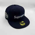 Navy Supreme New York Yankees XXV World Famous New Era Fitted Hat Cap